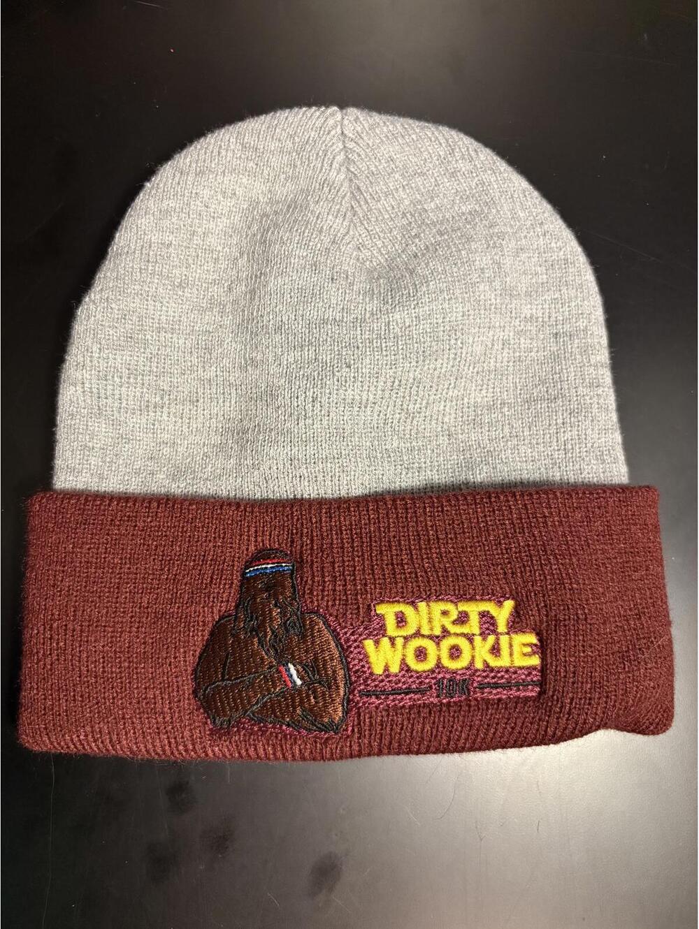 Star Wars Beanie Hat Dirty Wookie 10k Running NEW